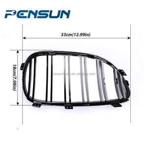 Parrilla de Alta Calidad para <span class=keywords><strong>BMW</strong></span> Serie 5 <span class=keywords><strong>E60</strong></span> E61 520d 520i 523li 525li 04-09, Color Negro, Venta Directa de Fábrica - Product Image 6