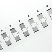Étiquette RFID passive professionnelle UHF pour sortie d'usine, inlay humide/sec 860-960 MHz