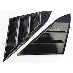 Persianas para Ventanas Laterales Civic, Acabado Negro Mate, Panel Trasero para Honda Civic 10ª Gen. 2016-2020, Accesorios para Auto - Product Image 4
