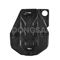 Cubierta de Motor Personalizada Estilo OEM para BMW M5 G90 G99 2025+ de Fibra de Carbono Prepreg Moldeada en Autoclave, Reemplazo Metálico