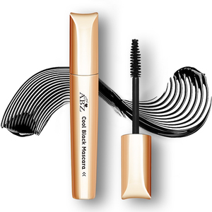 Máscara gruesa para pestañas, máscara resistente al agua, crema para pestañas sin aceite OEM, tubo de máscara dorada, <span class=keywords><strong>Rimel</strong></span> líquido con efecto Natural negro - Product Image 2