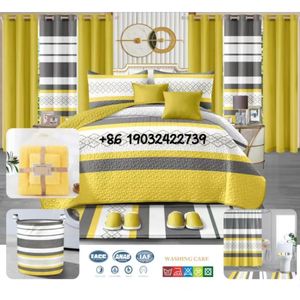 Set di biancheria da letto 24 pezzi in microfibra di alta qualità con set di lenzuola da bagno in tinta unita queen size - Product Image 3