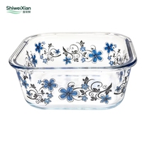Plat de cuisson en verre Shiweixian, puissant et durable, avec couvercles, excellent rapport qualité-prix