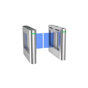Quick Pass Barcode Reader Scanner <strong>Gate</strong> Door <strong>Access</strong> <strong>Control</strong> System Brushless Motor Stainless Steel Arm Swing Barrier Turnstile - Product Image 5
