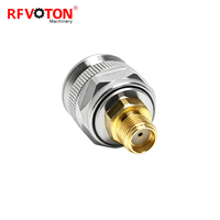 Adaptateur coaxial DC-6GHz SMA femelle F vers TNC mâle M, plaqué or/nickel, laiton pur, 50 ohms, faible perte, convertisseur adaptateur coaxial RF