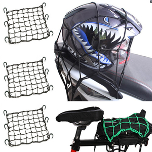 <strong>Flexible</strong> <strong>Elastic</strong> Motorcycle Bicycle Luggage Cargo <strong>Net</strong> With Hooks - Product Image 5