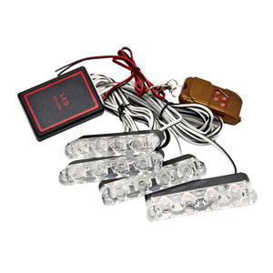 Feux de jour LED universels pour voiture, télécommande sans fil, clignotants d'urgence, feux latéraux, feux de calandre - Product Image 3