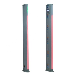 <span class=keywords><strong>Detector</strong></span> de Metais Portátil de Segurança com Estrutura Metálica à Prova d'Água e Fogo, com 5 Zonas - Product Image 1