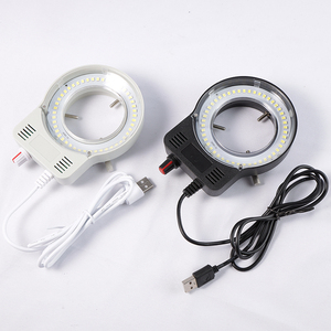 USB 5V Dimmer LED Rin glicht Illuminator Einstellbare Lampen quelle für monokulares binokulares trin okulares Stereo mikroskop - Product Image 1