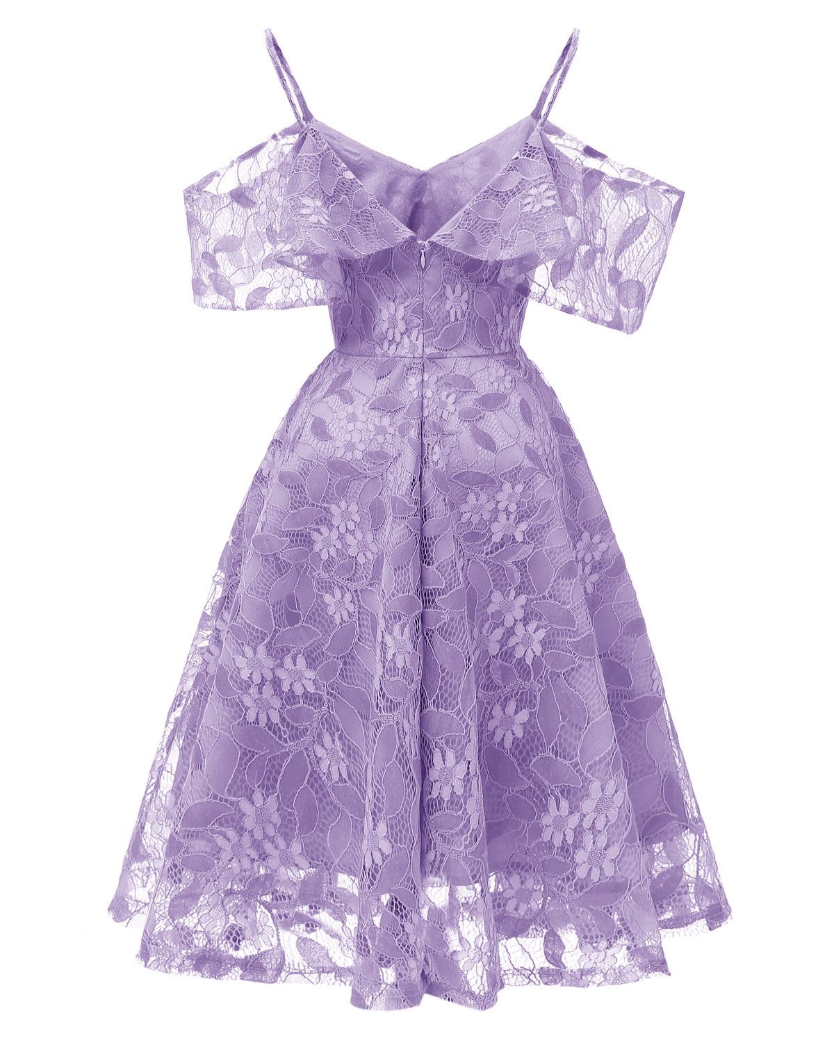 light purple swing dress BABEYOND Vintage Purple Gingham Swing Dress, 1950s Dress, Wisteria / White, 2XL