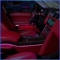 Lumière ambiante intérieure de voiture TMPRO LED, décorative, compatible avec Range Rover Vogue 2013-2017, accessoires de lumière modifiés