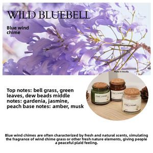 Bougie parfumée en cire de soja d'aromathérapie de luxe longue durée avec mèche en coton pour la décoration de chambre et de maison, comme ornement ou cadeau - Product Image 6