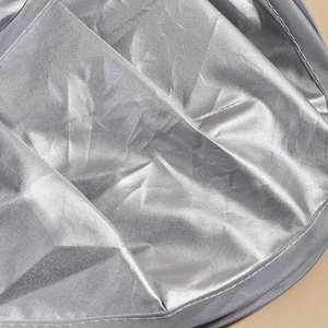 Cape de coiffure Wanmei en silicone argenté, résistante à l'eau, pour usage domestique ou en salon - Product Image 4