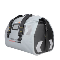 SINOTOP 45L Sac de moto en bâche PVC personnalisé, imperméable, pour le tourisme, sacs de sport de plein air, sac de voyage pour moto, sac de queue