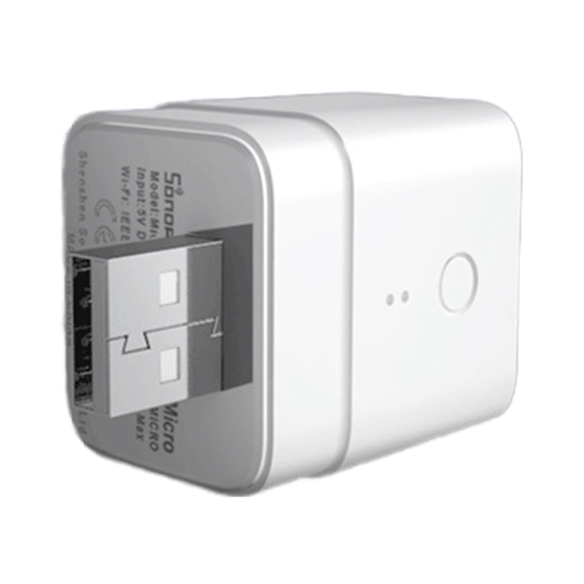 For Sonoff Micro Smart Home Adapter 5V Wireless USB Device with OLED Display Voice Control for Android WiFi Connectivity Bar