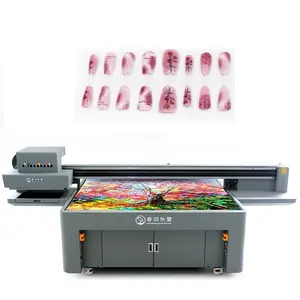 Hoge Kwaliteit Uv Flatbed Printer Funsun Flatbed Uv Kleurenprinters Flatbed Uv Inkjet Printer Uesd Voor Nagel En Make-Up