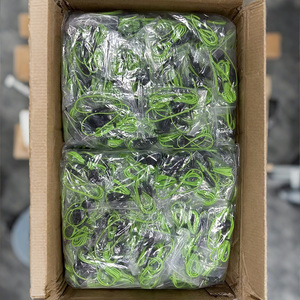 Morden Phong Cách Chất Lượng Cao Super Bass Hifi TV Màu Xanh Lá Cây Có Dây Cá Mập Đen Boultouf DM 10 Tai Nghe Và Tai Nghe PC Gamer Tai Nghe - Product Image 2