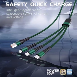 charge de haute qualité <span class=keywords><strong>c</strong></span>âble <span class=keywords><strong>usb</strong></span> 3 en 1 <span class=keywords><strong>usb</strong></span>-<span class=keywords><strong>c</strong></span> type <span class=keywords><strong>c</strong></span> V8 <span class=keywords><strong>micro</strong></span> pour iphone <span class=keywords><strong>c</strong></span>âble de données <span class=keywords><strong>USB</strong></span> rapide pour téléphone portable - Product Image 2