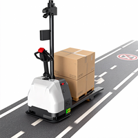 Robot mobile autonome 1500 kg, chariot élévateur intelligent 360° °   Sécurité pour le déplacement de matériel dans les entrepôts e-commerce