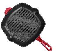 Juego de Ollas y Sartenes de Hierro Fundido con Revestimiento de Esmalte, Sartén para Freír, Olla para Sopa
