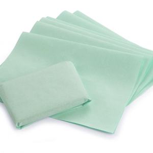 30X30Cm Medische Kwaliteit Crêpe Papier 45 Gsm 60gsm Sterilisatie Crêpe Papier Groen - Product Image 3