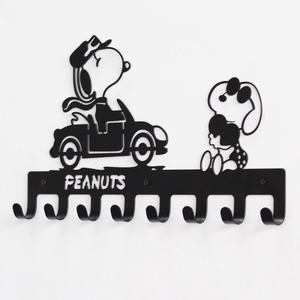<strong>Snoopy</strong> Creative Cartoon Metal Novelty Hook Non-Trace Iron Design for Kitchen Bathroom Bags Tools - Product Image 5