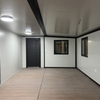 Nuevo Diseño Moderno, Casa Prefabricada en Contenedor Expandible de 20 pies/40 pies, Estructura Prefabricada, Baño Prefabricado, Casa Portátil