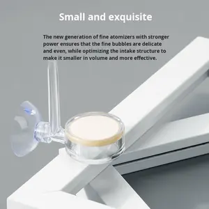 Nulgraad Aquatisch <span class=keywords><strong>Aquarium</strong></span> Kooldioxide Transparante Raffiner Acryl Co2 Diffusie Verstuiver <span class=keywords><strong>Aquarium</strong></span> Benodigdheden - Product Image 2