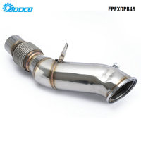 ADDCO - EPMAN Performance B48 Section de tuyau flexible de descente d'échappement (International) pour BMW 320i 330i 420i 430i 730i EPEXDPB48