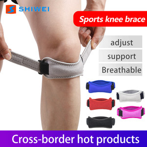 Fascia di Supporto per Ginocchio Regolabile con Cintura <span class=keywords><strong>Alta</strong></span>, Fascia per Braccio, Supporto per <span class=keywords><strong>Rotula</strong></span> Aperta - Product Image 2