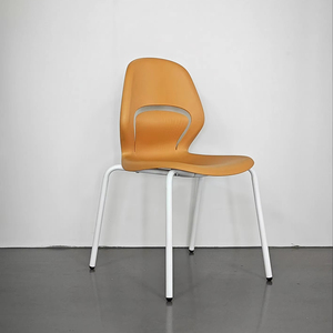 Chaises de bureau empilables modernes et minimalistes en plastique, légères, durables, pour salles de classe, bibliothèques, écoles - Product Image 1