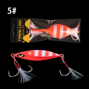 Nuovo Arrivo 100g 130g 150g 180g 200g Esche Artificiali in Metallo per Calamari, Jig Rigidi per la Pesca a Lancio - Product Image 4