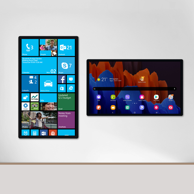 TouchWo 15.6 18.5 21.5 23.8 Inches Vertical & Horizontal Display Interact All in One Touch Screen for Automatic