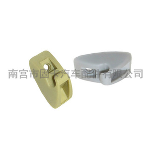 Volkswagen Sun Visor <b>Mirror</b> Clip 191857559 <b>Plastic</b> Gray Beige Interior Replacement Part - Product Image 5