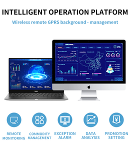 Distributeur automatique de smoothies, machine à smoothies avec mixeur intégré, distributeur de smoothies avec mélange automatique - Product Image 3