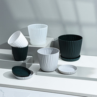 Design de luxe ornemental décoration de salon tendance pot de plantes trous de drainage pot de fleurs