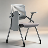 Chaise pliante personnalisée pour l'école, mobilier scolaire en gros, table de classe, bureaux d'étude pour étudiants, chaise pliable pour la formation scolaire