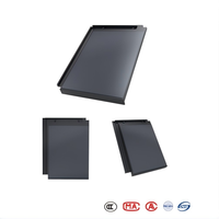 Tuiles solaires en acier à joint surélevé Mordernite Top Energy 2 en 1, faciles à installer, sûres, imperméables, tuiles solaires BIPV pour toiture