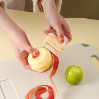 Huishoudelijke Multifunctionele Magnetische Zuigschiller Fruit Schilmesje Groente Apple Aardappel Schilmesje