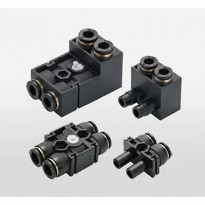 Pisco ตัวเชื่อมต่อหลายส่วน PQ8-B ชิ้นส่วนนิวเมติกที่มีคุณภาพสูง - Product Image 1