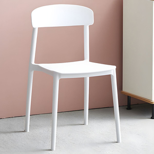Minimalist Cheap Outdoor Furniture Stackable Colorful PP Plastic Dining <b>Chairs</b> - Product Image 6