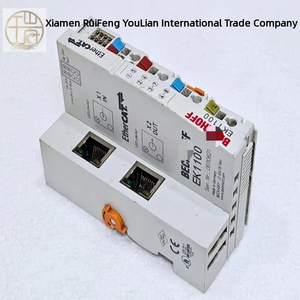 Ek1100 Ethercat Accoppiatore อุปกรณ์เชื่อมต่อ 2 ช่องสัญญาณ อีเธอร์เน็ต อินเทอร์เฟซเทอร์มินัล ของแท้ใหม่ พร้อมส่ง สำหรับระบบอัตโนมัติในอุตสาหกรรม - Product Image 1