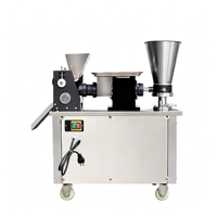 Machine à samosas et raviolis électriques, machine à rouleaux de printemps, contrôle automatique, moteur en acier inoxydable de qualité alimentaire, capacité de 50 kg/h pour