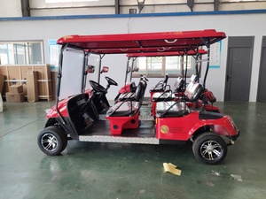 Carrito de Carga Eléctrico, Carro de Golf Eléctrico con Plataforma Abatible - Product Image 2