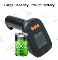 DS5220BD-2D Lector de Códigos QR Android Portátil al por Mayor de 2.4G con Escáner de Código de Barras 2D Inalámbrico y Pantalla con Interfaz USB en Existencia