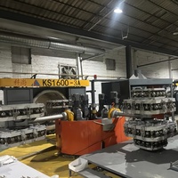 Rotomolder industriel automatique pour réservoirs en plastique et jouets Usine d'usinage CNC Moulage par rotation