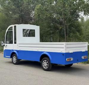 Autobús de nuevo diseño con cama de carga Vehículo urbano de pasajeros Autobús turístico <span class=keywords><strong>Mini</strong></span> camión eléctrico - Product Image 2