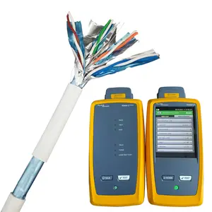 Netwerkkabel Pass Test Tool Tester Gloednieuwe Tweede Hand Hoge Geleidbaarheid Tester Voor Cat6/6a Cat7 Flk4300/1800/5000/DSX-8000