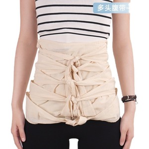 Faja de compresión multiusos de algodón puro estilo chaleco para mujer con soporte de cintura - Product Image 5