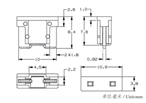 Fusible automatique miniature 1A-40A pour batterie de véhicule électrique, borne pointue, ignifuge, vente en gros - Product Image 6